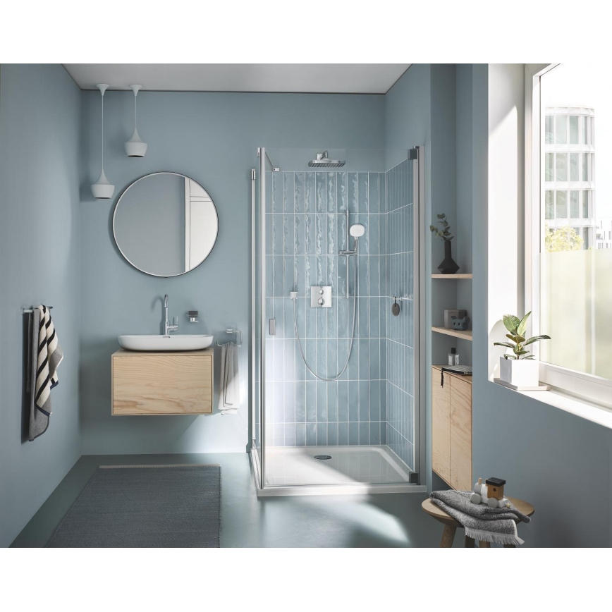 GROHE 40510001 - Toallero ESSENTIALS CUBE 188 mm cromo brillante