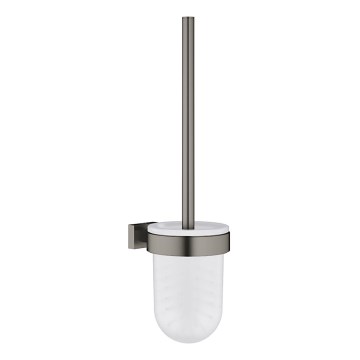 GROHE 40513AL1 - Set de limpieza para inodoro ESSENTIALS CUBE grafito