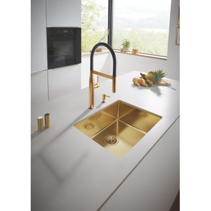 GROHE 40535GN0 - Dispensador de jabón COSMOPOLITAN de 500 ml en acabado dorado