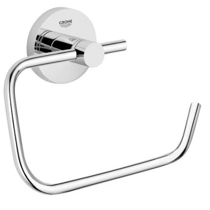 GROHE 40689001 - Portarrollos para papel higiénico ESSENTIALS, cromo brillante