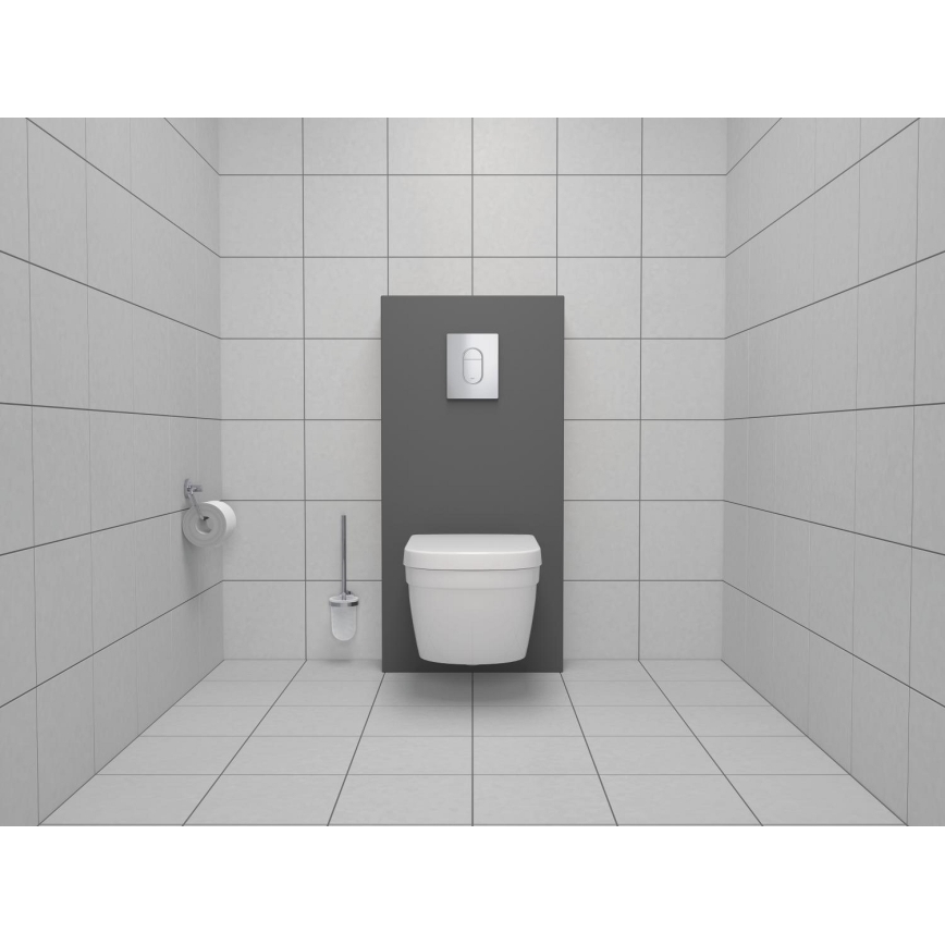 GROHE 40689001 - Portarrollos para papel higiénico ESSENTIALS, cromo brillante