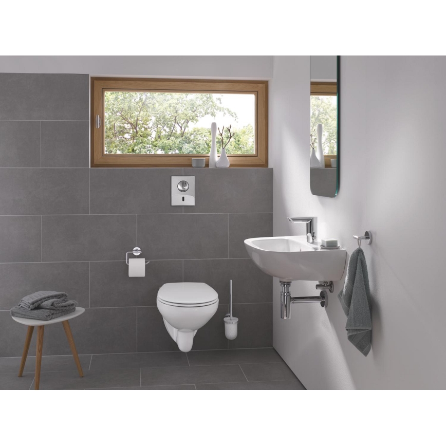 GROHE 40689001 - Portarrollos para papel higiénico ESSENTIALS, cromo brillante