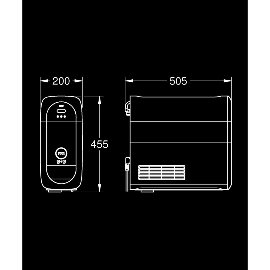 GROHE 40711001 - Unidad de refrigeración BLUE HOME blanca