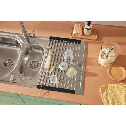 GROHE 40856SD0 - Escurridor 450 × 348 mm acero inoxidable cepillado