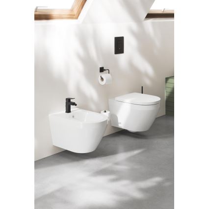 GROHE 409782430 - Portarrollos de papel higiénico START CUBE negro