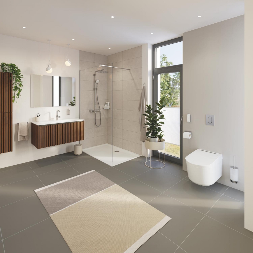 GROHE 41059000 - Toallero doble SELECTION 411 mm cromo brillante