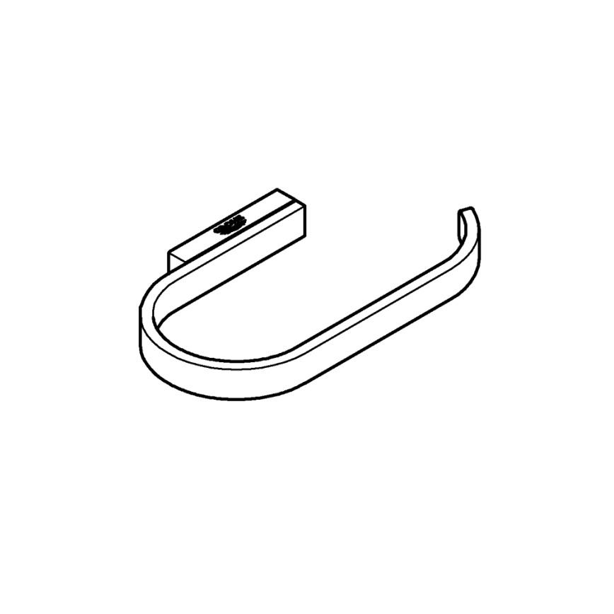 GROHE 41068DL0 - Soporte para papel higiénico SELECTION en latón