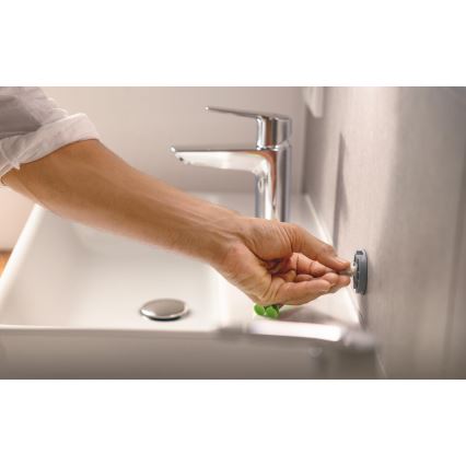GROHE 41097DC0 - Vaso con soporte START CUBE de acero inoxidable