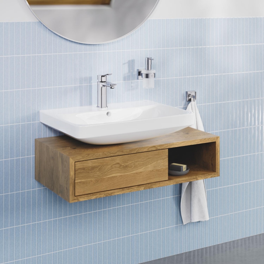 GROHE 41098000 - Dosificador de jabón líquido START CUBE 160 ml cromo brillante