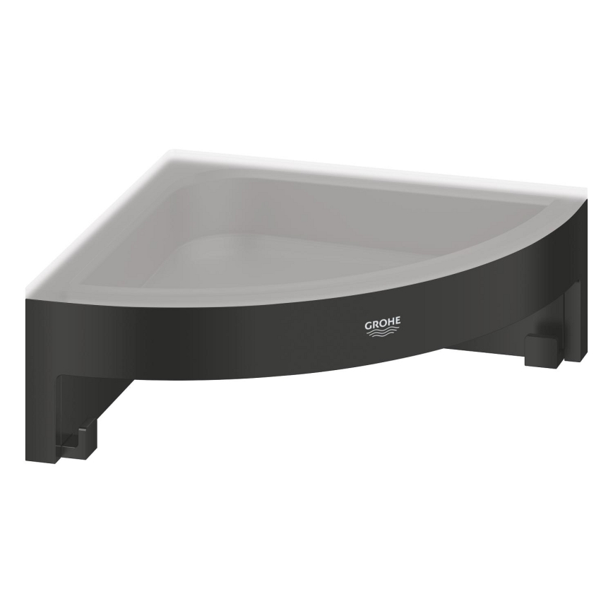 GROHE 411062430 - Estante de ducha de esquina ESSENTIALS 250 × 250 mm negro