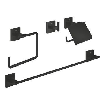 GROHE 411152430 - Set de accesorios START CUBE de 558 mm, negro