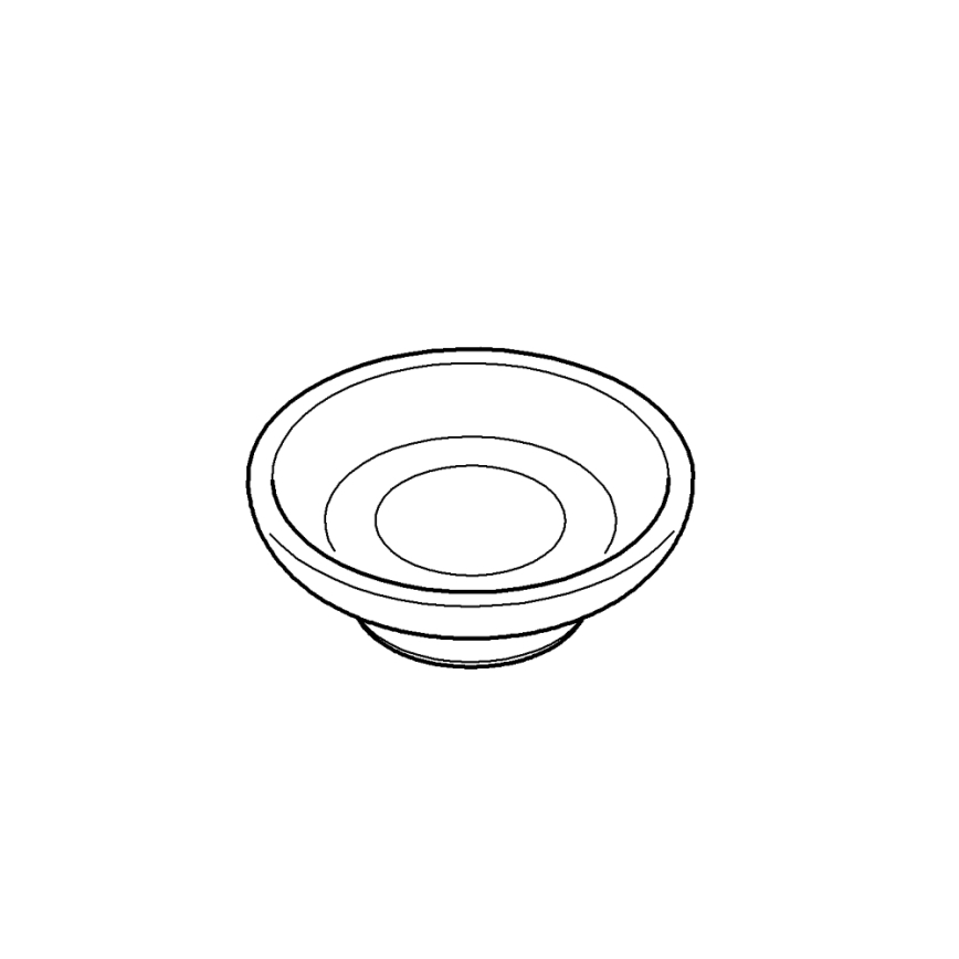 GROHE 41182000 - Jabonera START 110 mm transparente