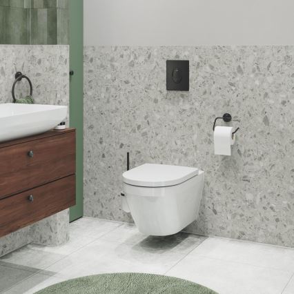 GROHE 411852430 - Kit de limpieza para inodoro START, 398 × 121 mm, color negro