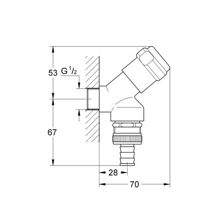 GROHE 41190000 - Conjunto de grifería DN 15 acabado en cromo brillante