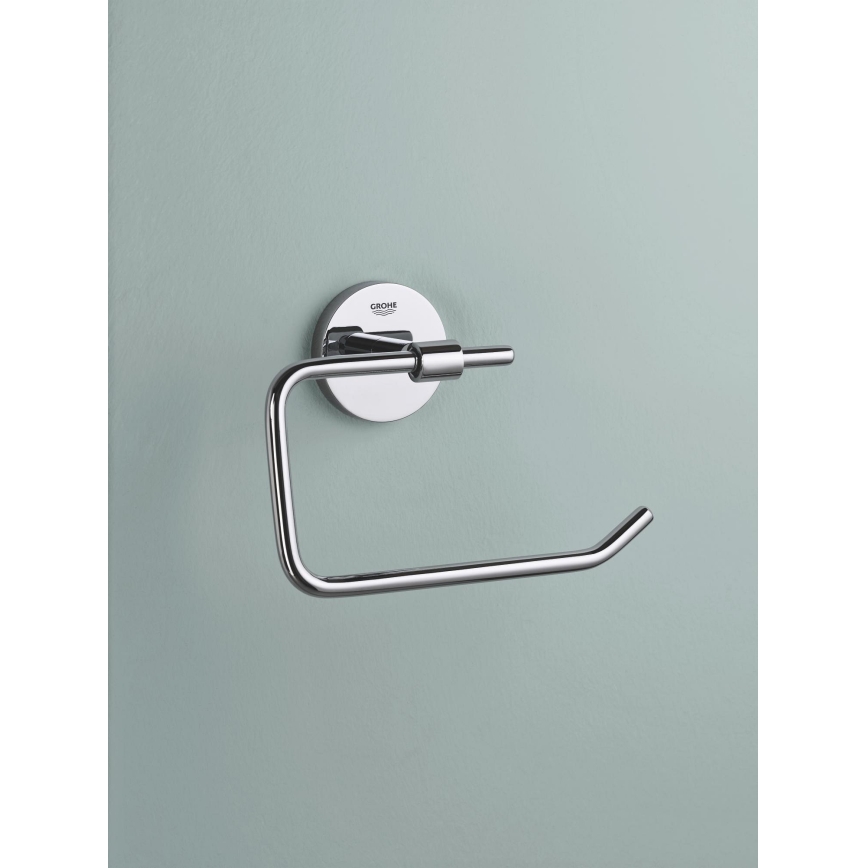 GROHE 41200000 - Soporte para papel higiénico START, cromo brillante