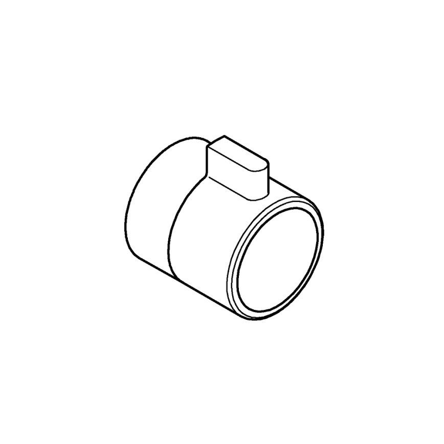 GROHE 49081000 - Tapa GROHTHERM en cromo brillante