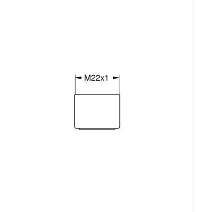GROHE 6574000 - Aireador M22 × 1 cromo brillante