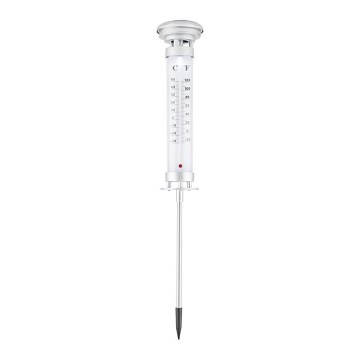 Grundig 89640 - Lámpara solar LED con termómetro LED/1,2V 600 mAh IP44