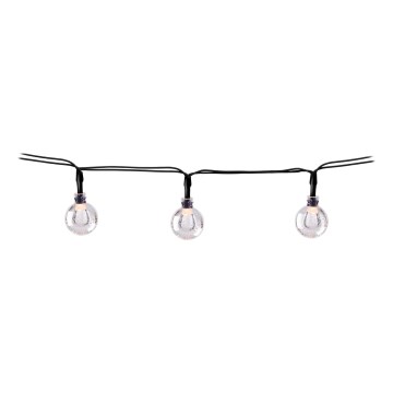 Grundig - Cadena solar LED 50xLED/8 funciones 6,9m blanco cálido