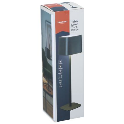 Grundig - Lámpara de sobremesa táctil regulable LED/5V 1200 mAh