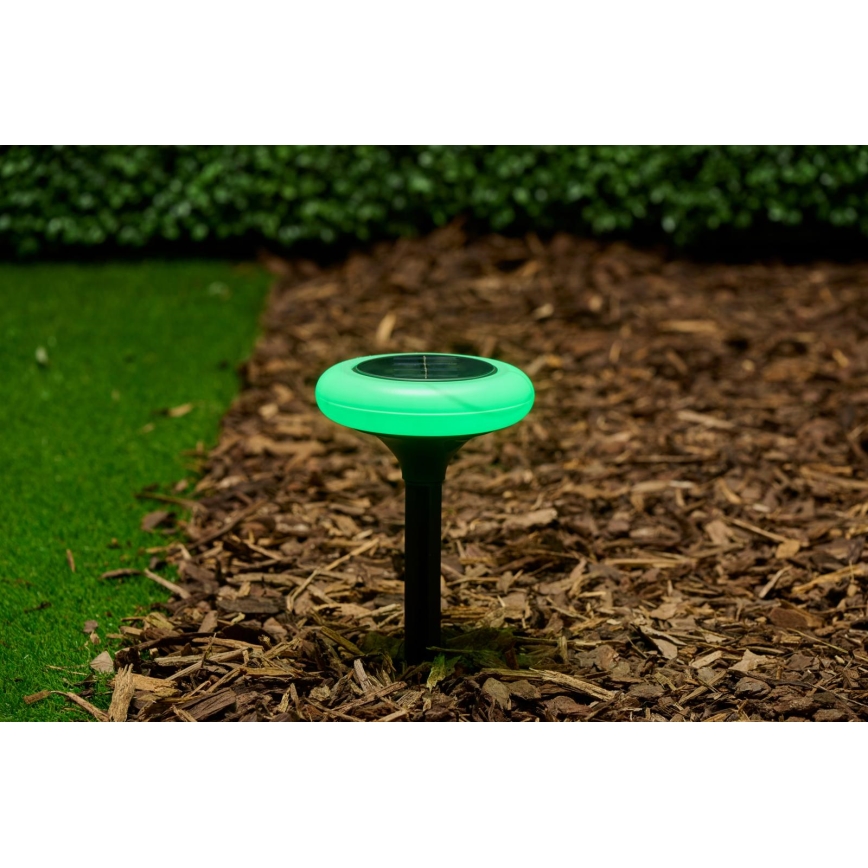 Grundig - Lámpara solar LED RGB LED/1,2V 300 mAh