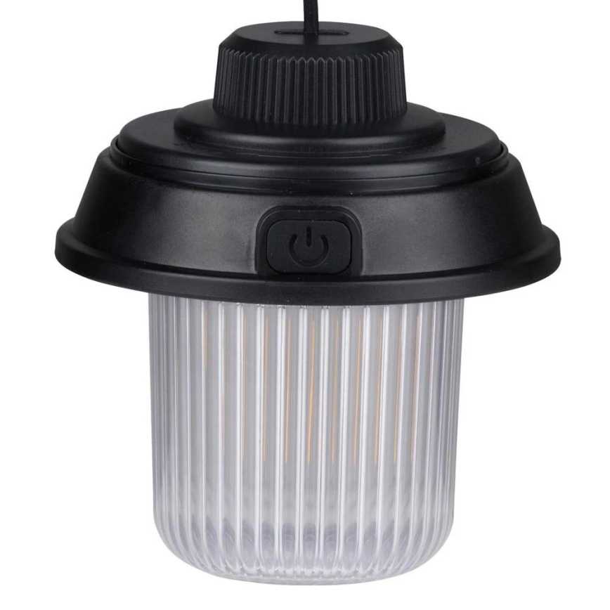 Grundig - linterna de camping LED/3xAA 3000/4500/6000K IP44 negra