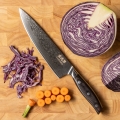 Gudaro - Cuchillo de chef damasco SHIRO 8