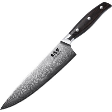 Gudaro - Cuchillo de chef damasco SHIRO 8