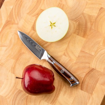 Gudaro - Cuchillo de cocina de damasco FENG 3,5