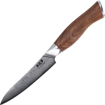 Gudaro - Cuchillo de cocina universal de Damasco TAKUMI 5