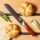 Gudaro - Cuchillo de pan de cocina Damasco KENSHO 8