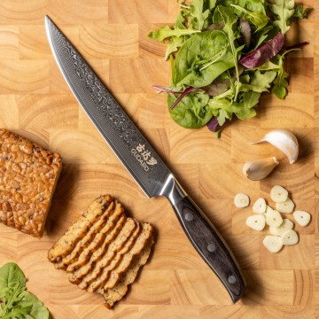 Gudaro - Cuchillo para porcionar SHIRO 8