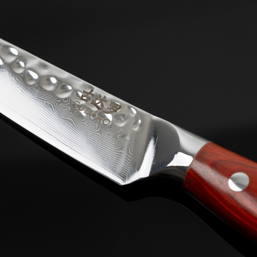 Gudaro - Cuchillo universal de cocina MIYABI 5, acero damasco de 67 capas, longitud 12,5 cm