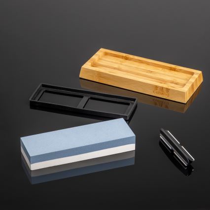 Gudaro - Piedra de afilar con base de madera SHINRAI 3000/8000