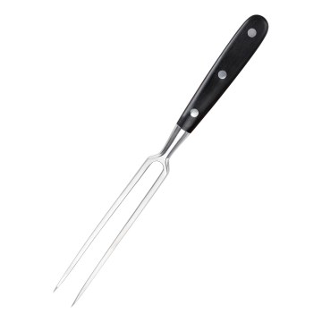 Gudaro - Tenedor de cocina MIYABI negro/pakka
