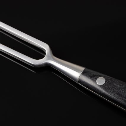 Gudaro - Tenedor de cocina MIYABI negro/pakka