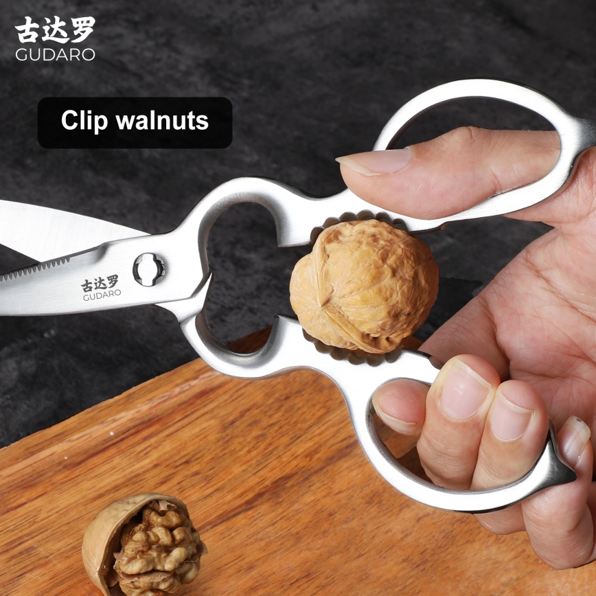 Gudaro - Tijeras para aves RONIN 20,6 cm, acero inoxidable