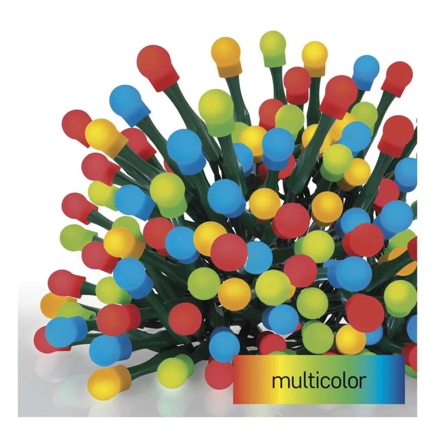 Guirnalda de luces LED 300 LEDs, 8 modos, 35 m, IP44, blanco cálido