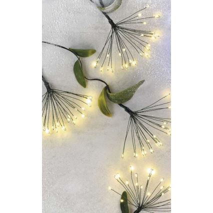 Guirnalda de luces LED 450 LEDs / 11 m, blanco cálido