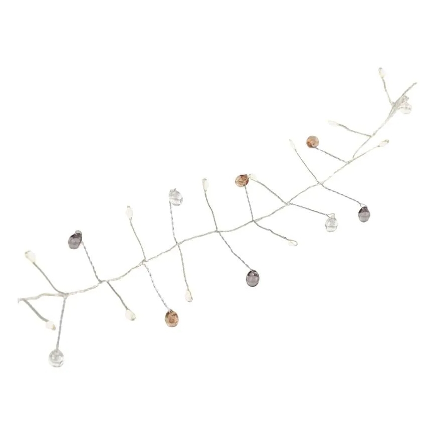 Guirnalda de Navidad LED 40xLED/3xAA 1,5 m blanco cálido