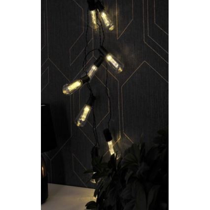 Guirnalda decorativa LED EDISON 2,65 m 10xLED/2xAA