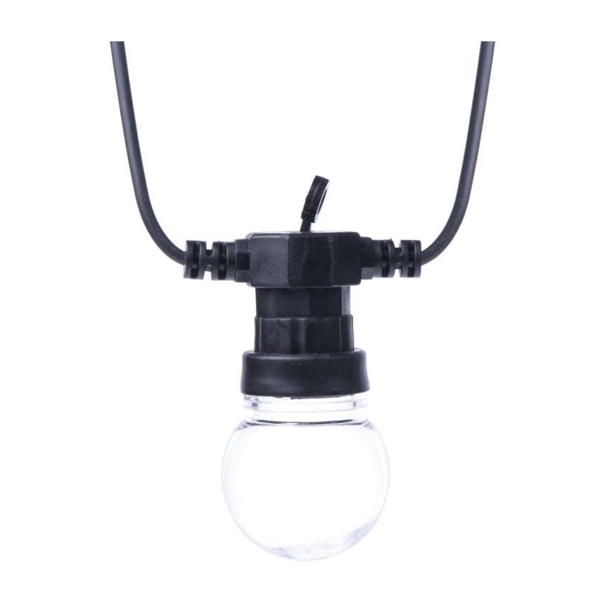 Guirnalda decorativa LED para exteriores 10xLED/10m IP44 transparente