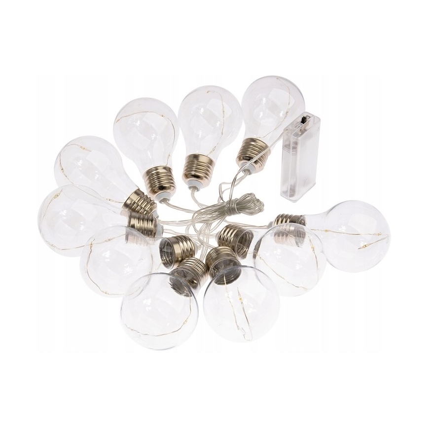 Guirnalda decorativa LED SMOLDER 2,1 m 10xLED/2xAA