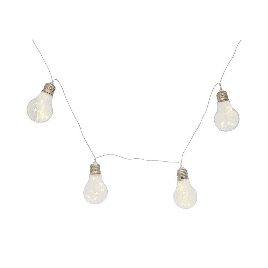 Guirnalda decorativa LED SMOLDER 2,1 m 10xLED/2xAA
