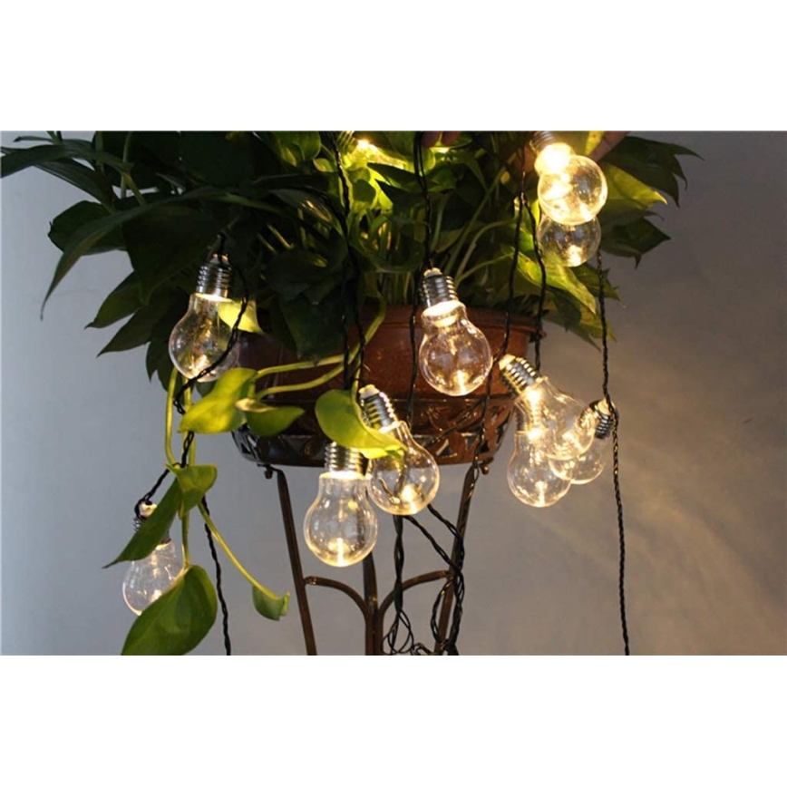 Guirnalda decorativa LED SMOLDER 2,1 m 10xLED/2xAA