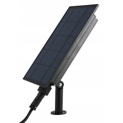 Guirnalda decorativa solar LED RGB regulable 15xLED/18 funciones USB 6 m IP44 negra + mando a distancia