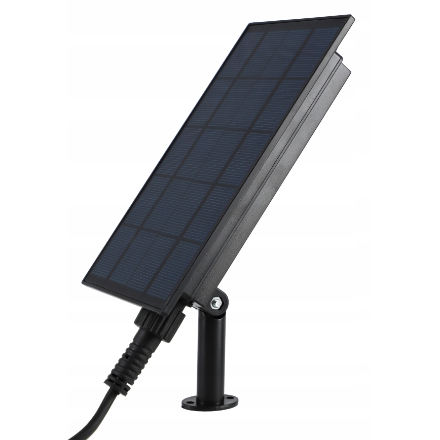 Guirnalda decorativa solar LED RGB regulable 15xLED/18 funciones USB 6 m IP44 negra + mando a distancia