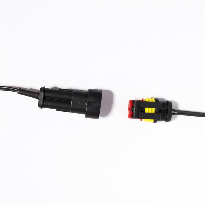 Guirnalda LED exterior ampliable CONE FILAMENT 20xE10 14m multicolor/blanco cálido IP44, Fabricado en la UE