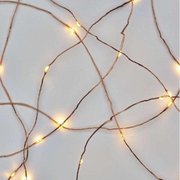 Guirnalda LED de Navidad 20xLED/2,4m blanco cálido