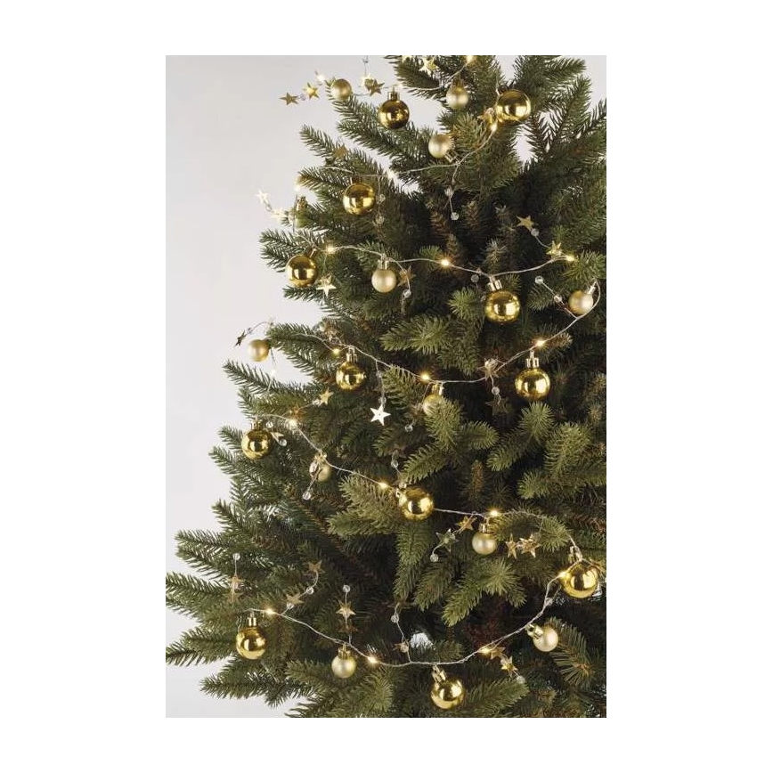 Guirnalda LED navideña 20xLED/2xAA 2,2 m blanco cálido